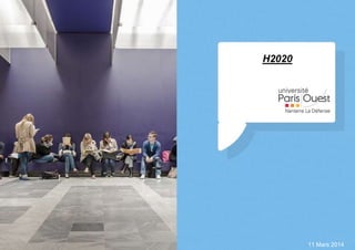 H2020
11 Mars 2014
 