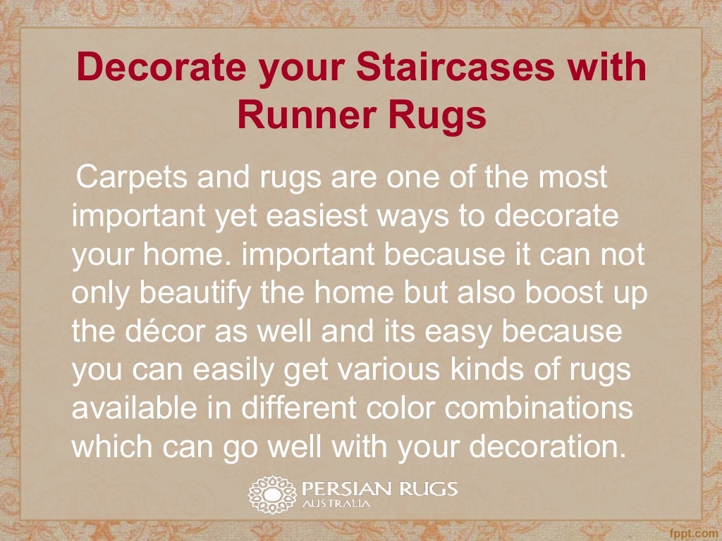 Runner Rugs Decorate your Staircases with Runner Rugs