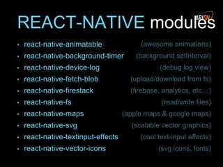 Building a Running App With react-native