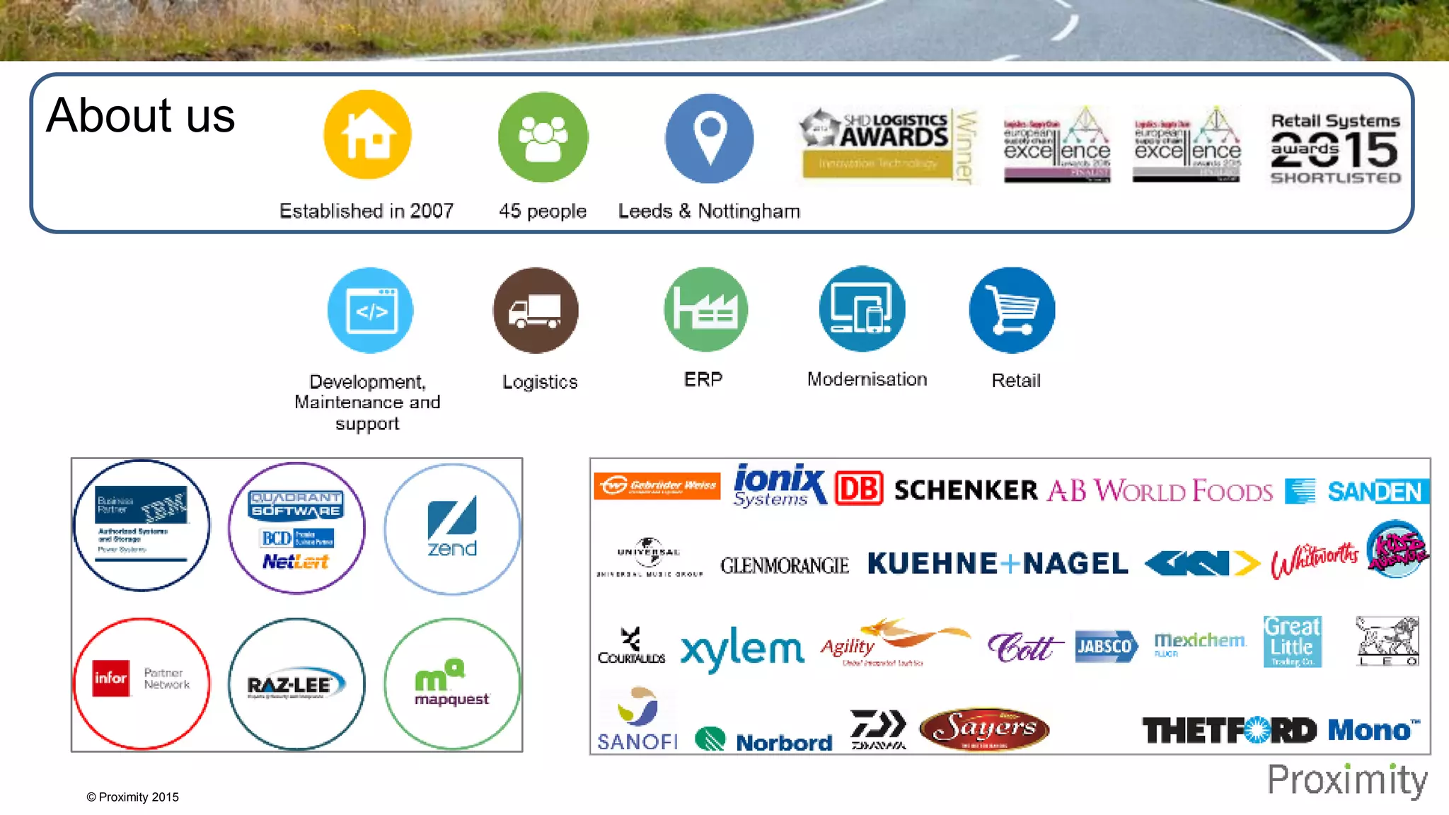 © Proximity 2015 About us 