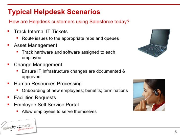 Running Your It Helpdesk With Salesforce Service Support