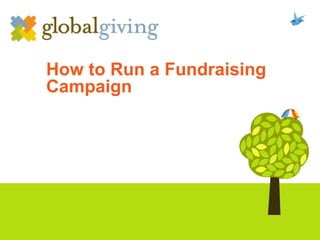 How to Run a Fundraising Campaign 