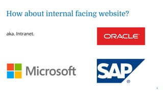 How about internal facing website?
4
aka. Intranet.
 