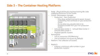 Sysbox Containers Running containers in production, the ING story | PDF