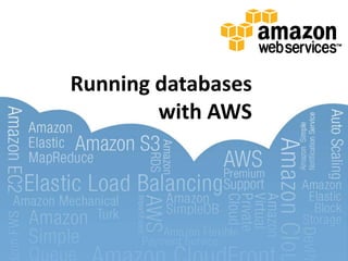 Running databases with AWS 