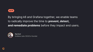 Running distributed load tests with k6 | PDF