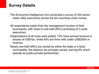 Running dry smart water and leak detection by steven windsor | PPTX