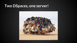 Running DSpace: Technical overview, lessons learned, workflows and essential skills