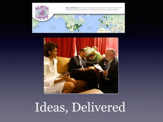 Ideas, Delivered

 