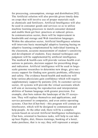 Running head ARTIFICIAL INTELLIGENCE1ARTIFICIAL INTELLIGENCE.docx