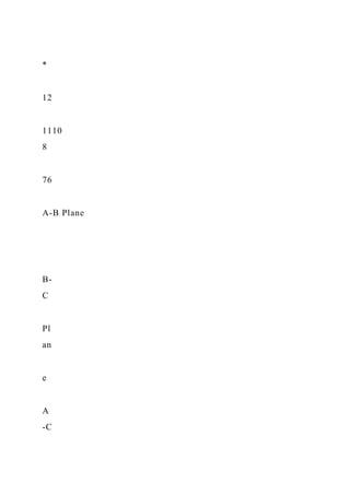 *
12
1110
8
76
A-B Plane
B-
C
Pl
an
e
A
-C
 