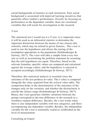 Running head DATA ANALYSIS PLAN 1DATA ANALYSIS PLAN.docx