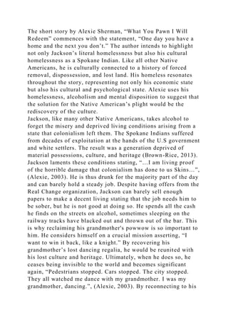 Running head LITERARY ANALYSIS DRAFTLITERARY ANALYSIS DRAFT.docx