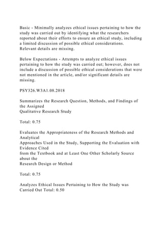 Running head QUALITATIVE RESEARCH CRITIQUE1QUALITATIVE RESEARC.docx