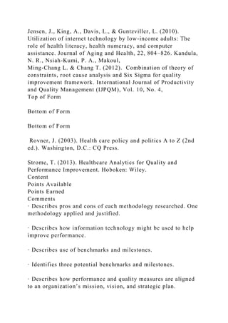 Running head QUALITY IMPROVEMENT .docx