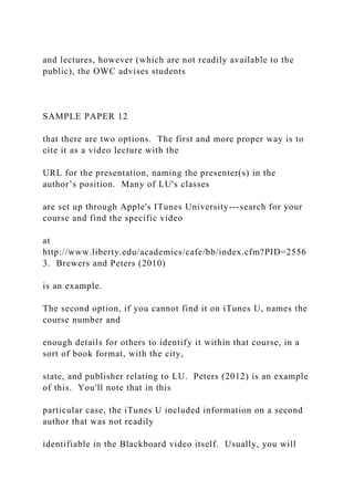 Running Example Paper Running head SAMPLE PAPER 1 A Sample Paper for the Purpos.docx