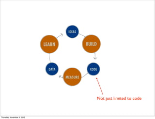 Not just limited to code
Thursday, November 4, 2010
 