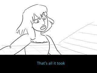 That’s all it took
 