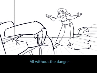 All without the danger
 