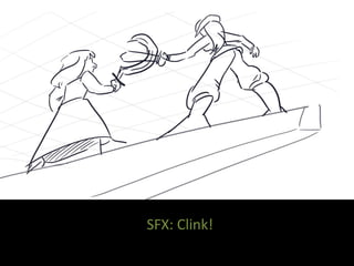 SFX: Clink!
 