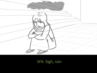 SFX: Sigh, rain
 