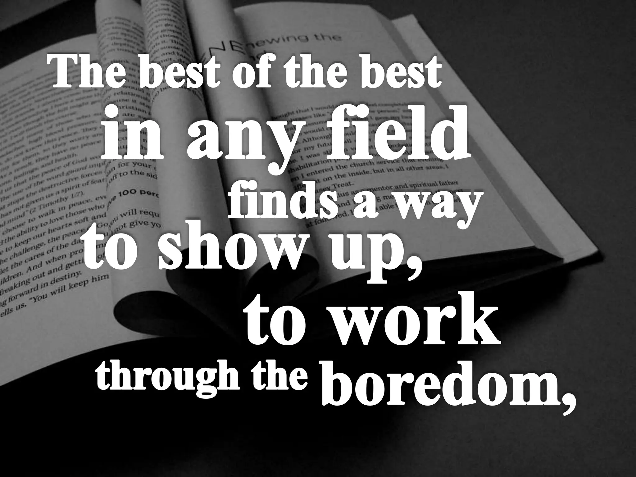 Running Low on Passion? Remember the First Day Feeling!