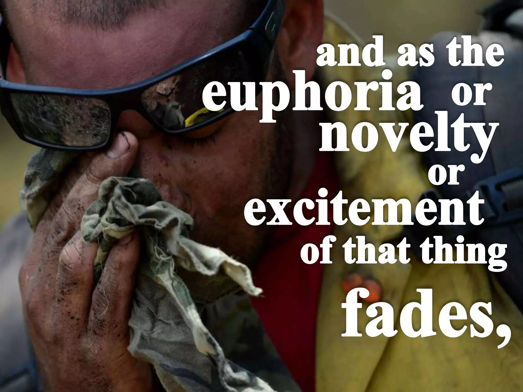 Running Low on Passion? Remember the First Day Feeling!