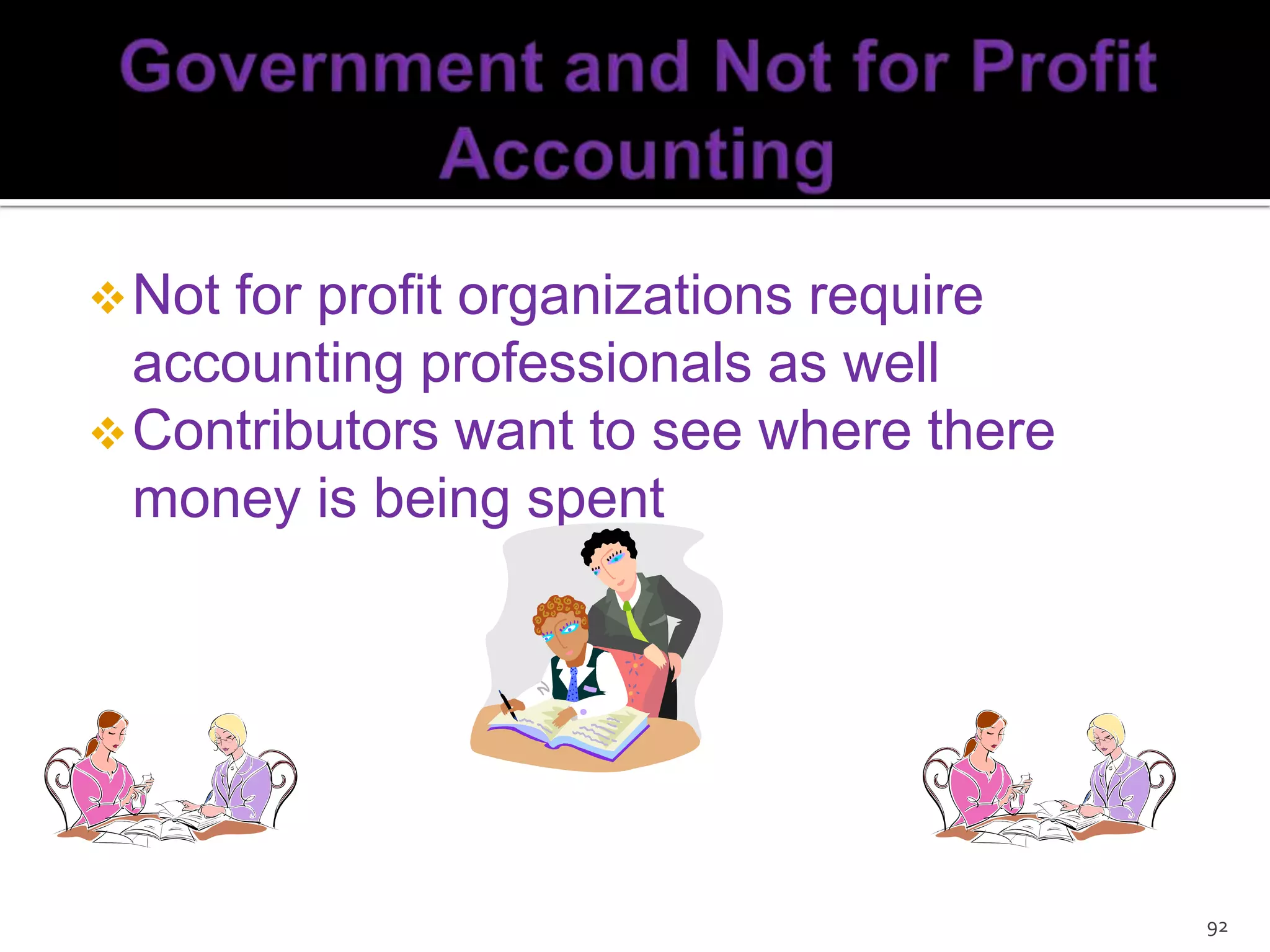 More money for investment