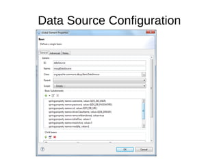 Data Source Configuration
 