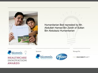 FACC, Cardiologist, Cleveland Clinic (US) Humanitarian Bed  represted by  Mr. Abdullah Hamad Bin Zarah of Sultan Bin Abdulaziz Humanitarian 