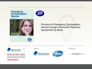 FACC, Cardiologist, Cleveland Clinic (US) Provision of Emergency Contraception Service through Community Pharmacy represented by Boots 