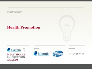 FACC, Cardiologist, Cleveland Clinic (US) Health Promotion Award Category 