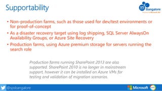 Running SharePoint 2016 in Azure - The Do's and the Dont's | PPT