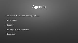 Running WordPress on AWS | PPT