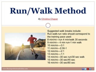 Run or walk method | PPTX