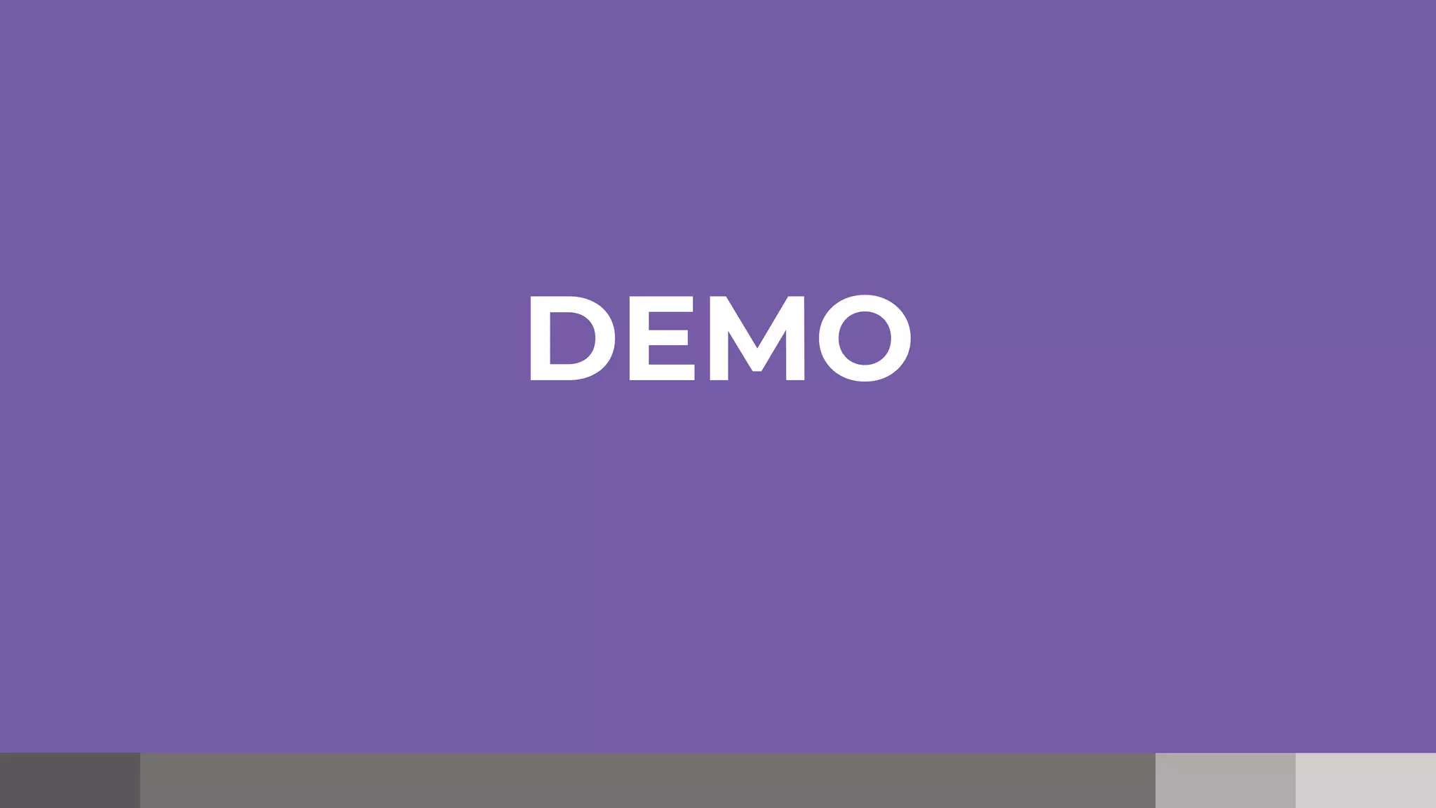 DEMO
 