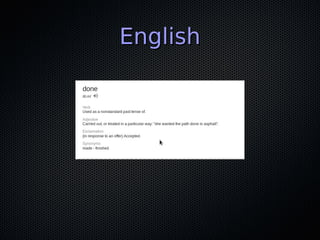 EnglishEnglish
 