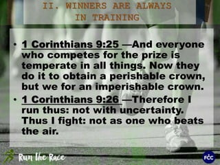 RUN THE RACE 2: RUN THE RACE AS GENUINE WINNERS - BISHOP HERMIE ...