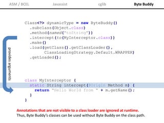 Making Java more dynamic: runtime code generation for the JVM | PPTX