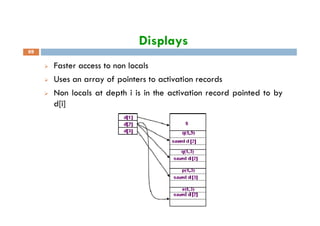 Run time storage | PDF