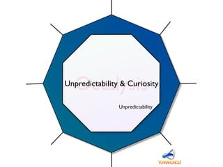 Octalysis
Unpredictability
Unpredictability & Curiosity
 