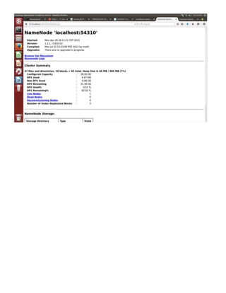 Run wordcount job (hadoop)