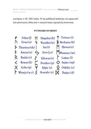 Runy - magia w Twoich rękach