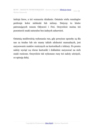 Runy - magia w Twoich rękach