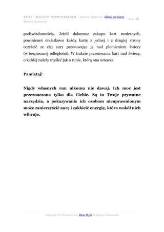 Runy - magia w Twoich rękach