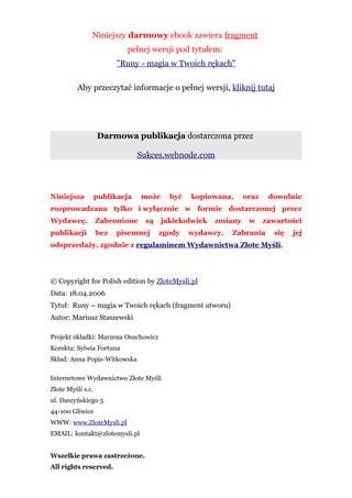 Runy - magia w Twoich rękach