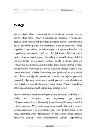 Runy - magia w Twoich rękach