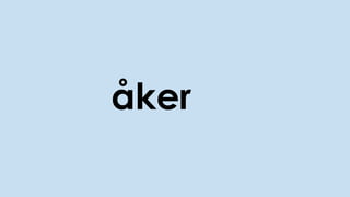 åker
 