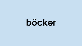 böcker
 