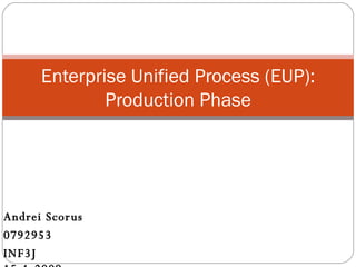 Rup Production Phase | PPT